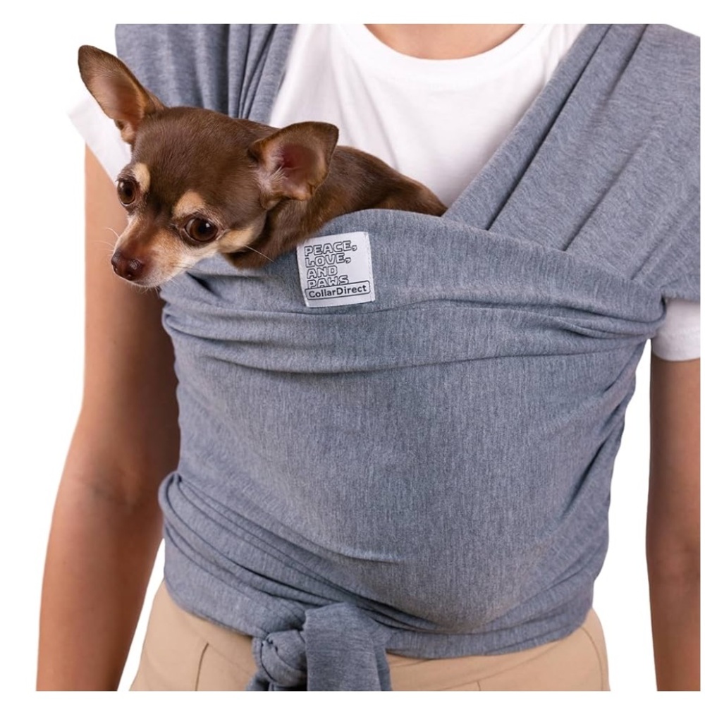 Dog Sling Carrier for Small Dogs - Anti-Anxiety Cat Sling, Puppy Pouch NEW